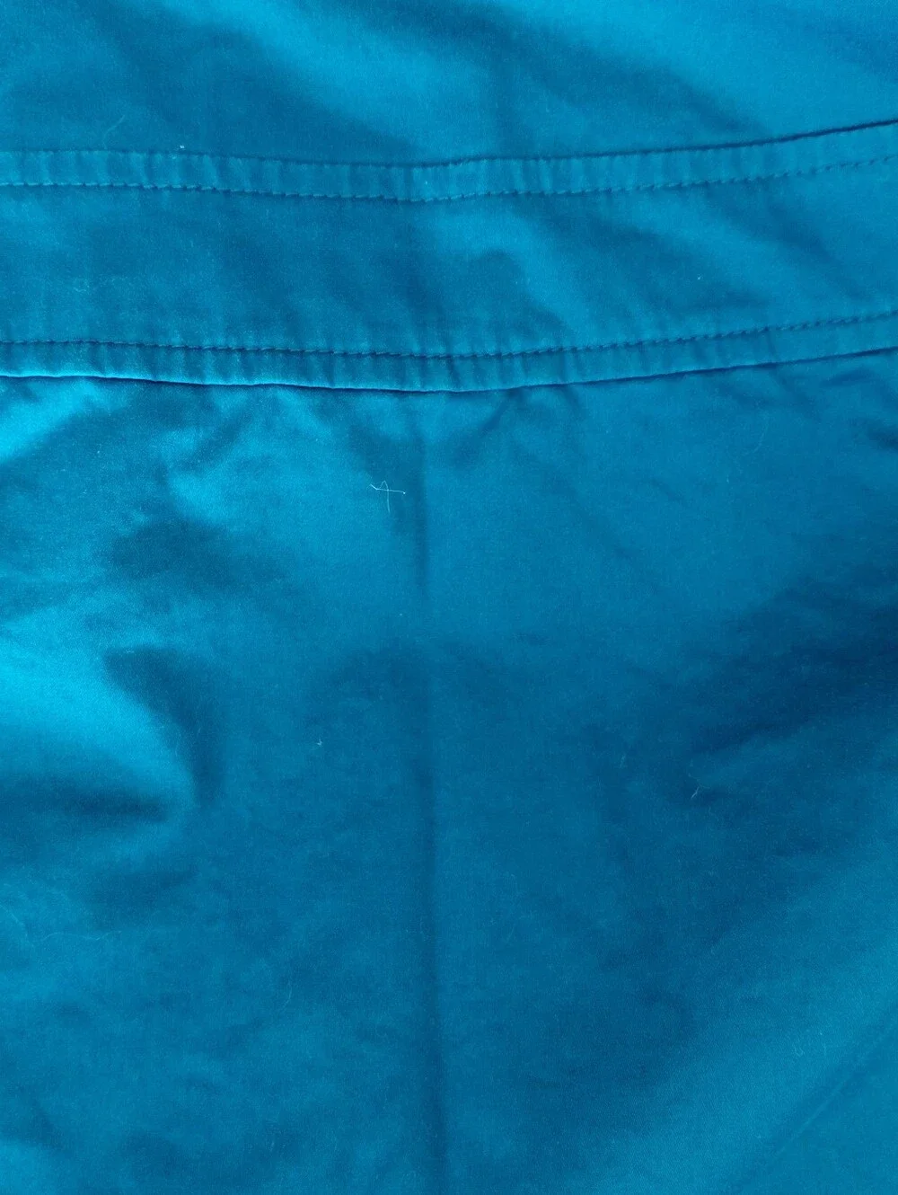 Talbots Plus Size Teal Cotton Skirt